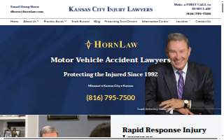 The Horn Law Firm, P.C. of Independence website
