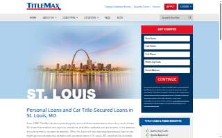 TitleMax Title Loans of Independence website