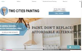 Two Cities Painting website