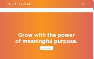 Will & Grail website