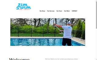 Zim Swim Pool Service of Independence website
