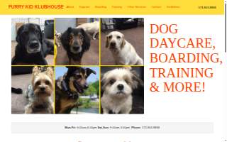 Furry Kid Klubhouse website