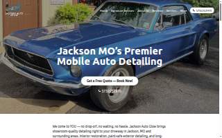 Jackson Auto Glow website