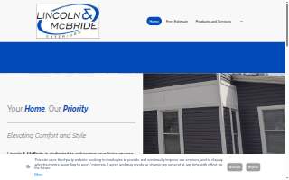 Lincoln & McBride Paint & Aluminum Co. website