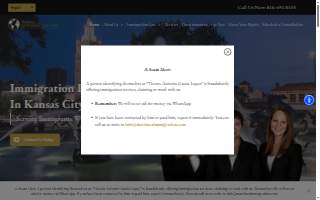 Martinez Immigration Law LLC website