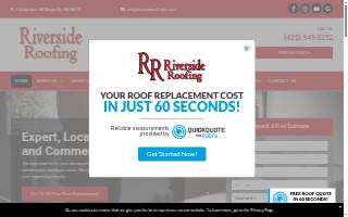 Riverside Roofing Company, LLC website