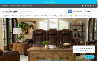 Simple Home Plus of Jackson website