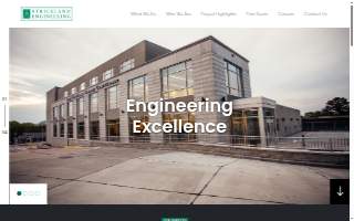 Strickland Engineering website