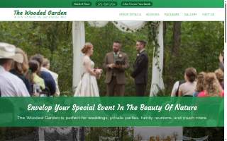 The Wooded Garden website