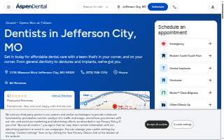 Aspen Dental - Jefferson City website