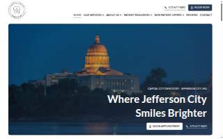 Capital City Dentistry website