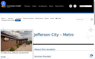 Compass Health Network of Jefferson City website
