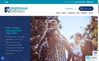 High Street Dentistry website
