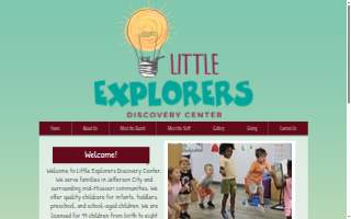 Little Explorers Discovery Center website