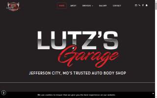 Lutz's Garage website