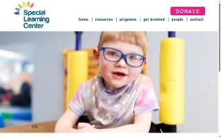The Special Learning Center website
