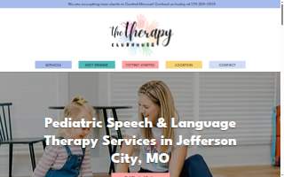 The Therapy Clubhouse website
