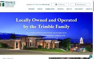 Trimble Funeral Homes - Jefferson City website