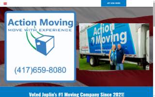 Action Moving website