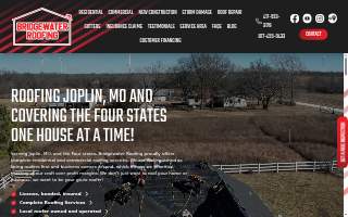 Bridgewater Roofing website