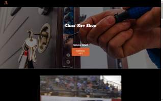 Chris' Key Shop website