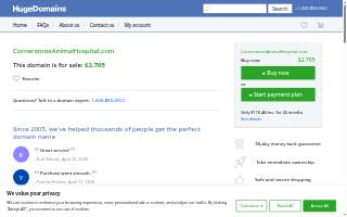 Cornerstone Animal Hospital of Joplin website