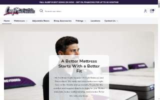 Croft Mattress website