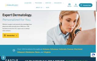 U.S. Dermatology Partners Joplin website
