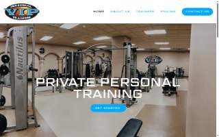 VIP Personal Training website