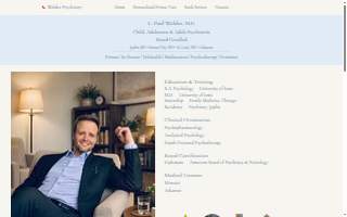 Welder Psychiatry website