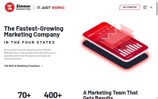 Zimmer Marketing of Webb City website