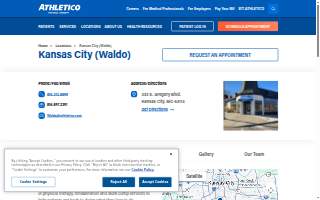 Athletico Physical Therapy - Kansas City (Waldo) website
