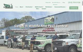 Catch-It Wildlife & Pest Control, Inc. website