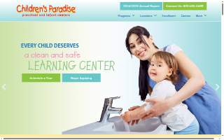 Children's Paradise website