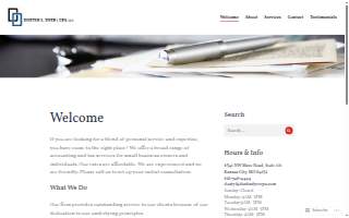Dustin L. Dyer, CPA, LLC website