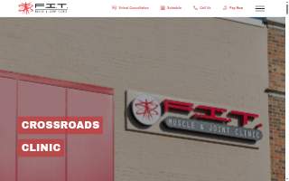 F.I.T. Muscle & Joint Clinic Crossroads District (Chiropractic) website
