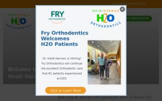 Heidi Harman Orthodontics website