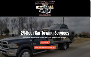 Hook N Book Towing website