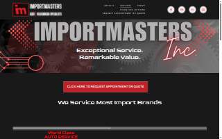 Importmasters website