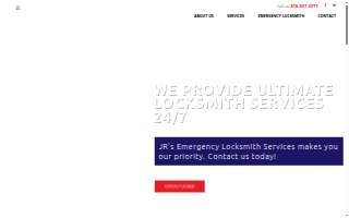 JR'S Emergency Locksmith Services website
