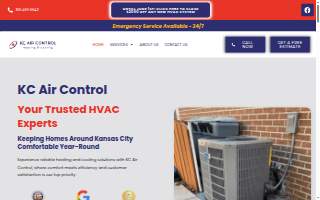 KC Air Control Heating And Cooling LLC website
