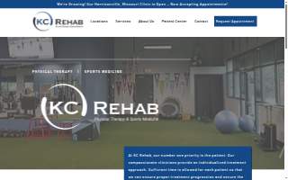 KC Rehab (formerly Adams Physical Therapy & Rehab Center) website