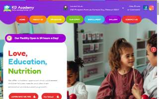 KD Academy website
