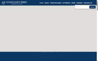 Kennyhertz Perry Attorneys at Law website