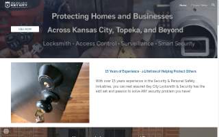 Key City Locksmith & Security website