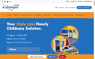 KidsPark State Line website
