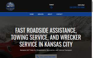 Kings Auto & Recovery LLC of Independence website