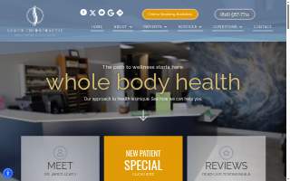 Leath Chiropractic website