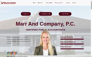 Marr and Company, P.C. website