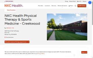 NKC Health Physical Therapy & Sports Medicine - Creekwood website